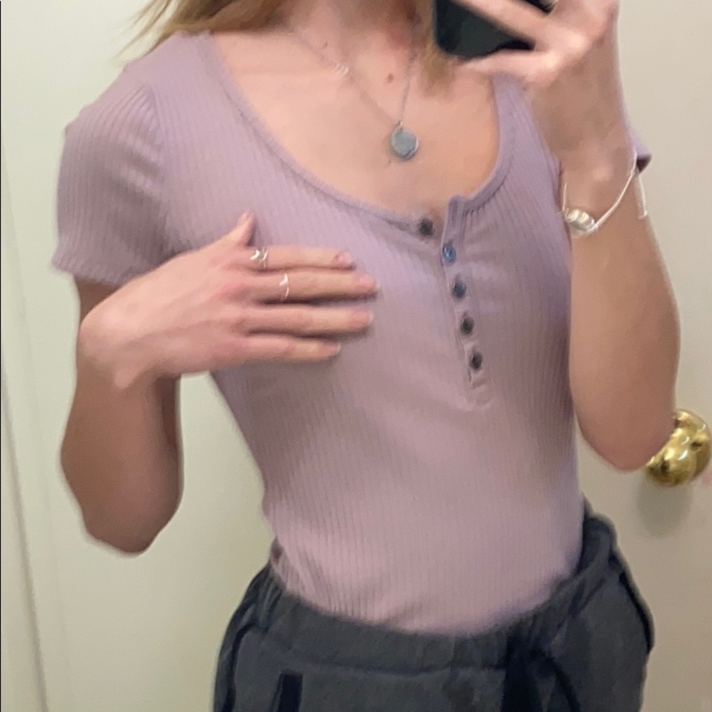 2 Body Suit Shirts Hollister&Forever21